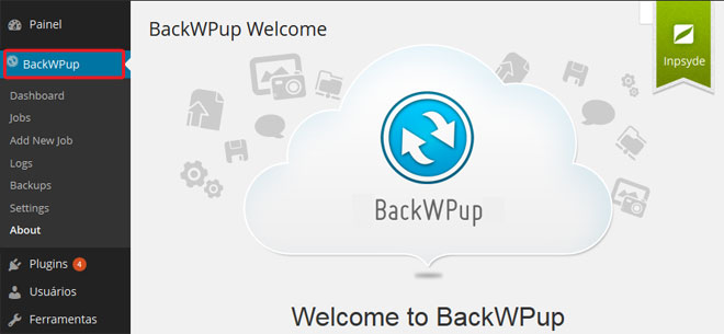 BackWPup Instalado