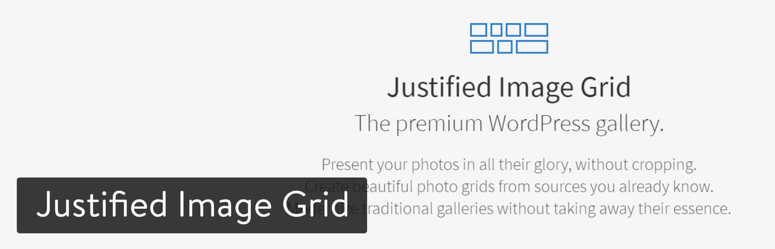 Justified Image Grid