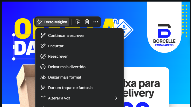 Ferramentas de IA no Canva que facilitam a criação de designs inovadores.